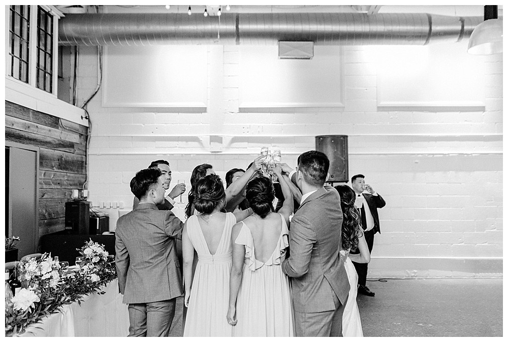 airship 37 toronto distillery district modern wedding