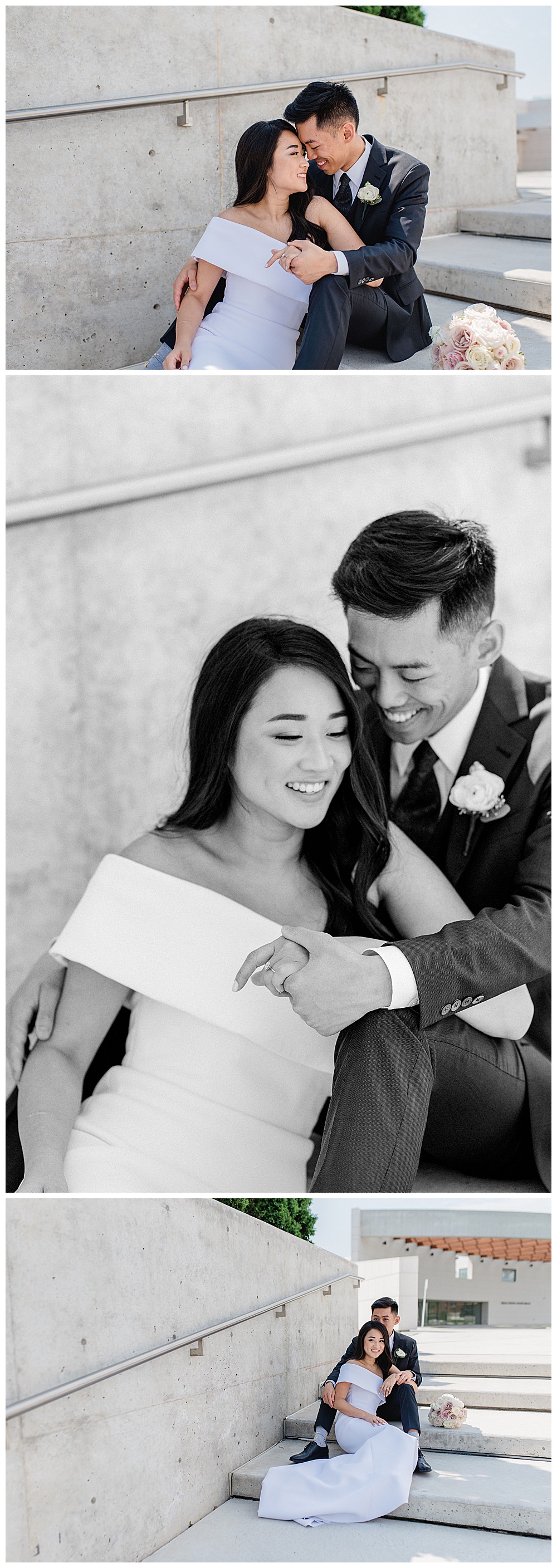 editorial portrait bride and groom couples portraits romantic whimsical emotional first look aga khan museum downtown toronto modern romantic wedding jacqueline james photography