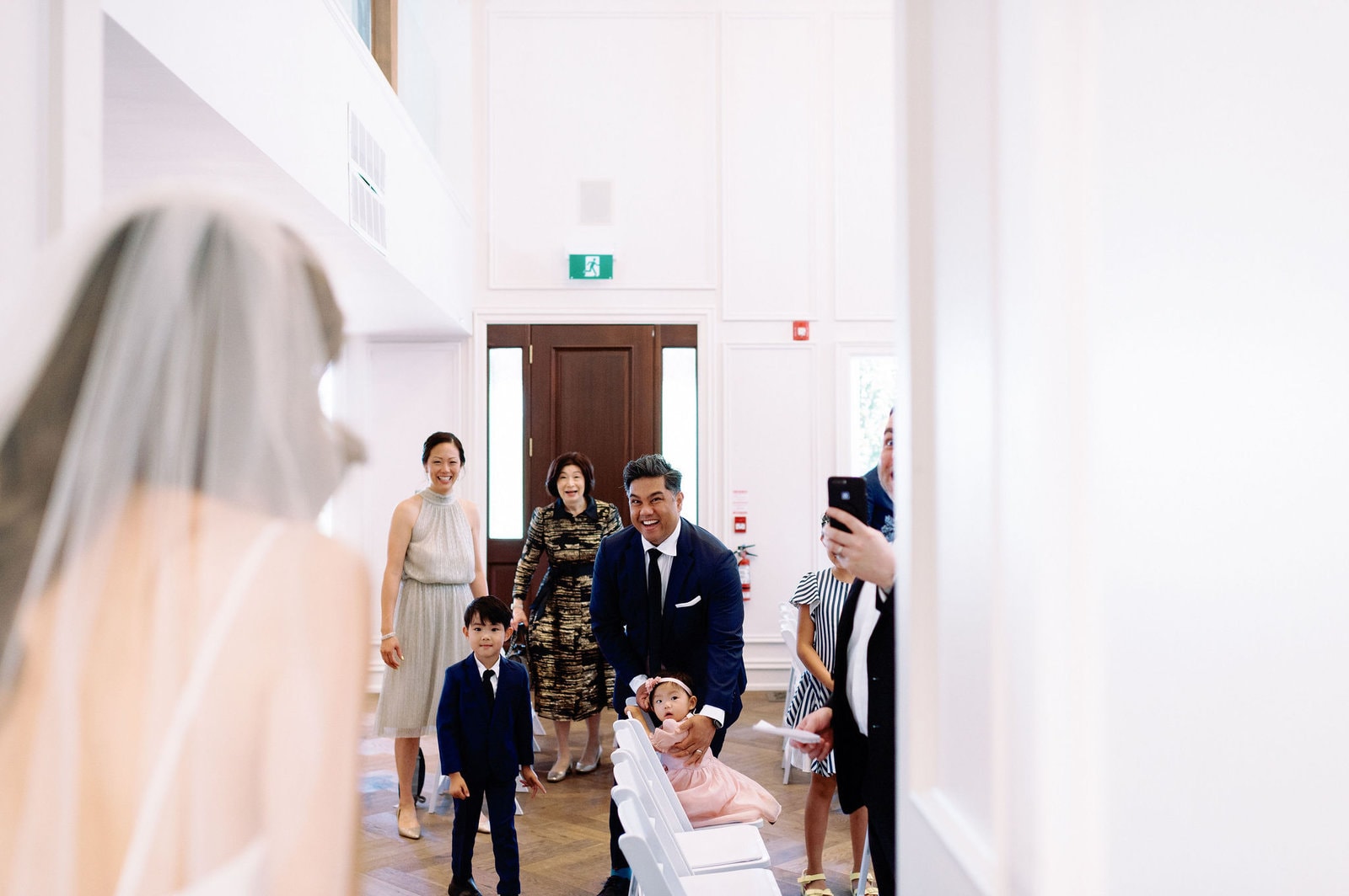 Couple Meets and Surprises Family on Wedding Day Happy Toronto at Arlington Estate Wedding Venue, Modern Romantic Summer Intimate Elopement Jacqueline James Photography