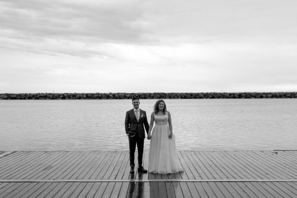 the henley room wedding toronto argonaut rowing club sunset hour golden hour waterfront lakeshore summer raining romantic 