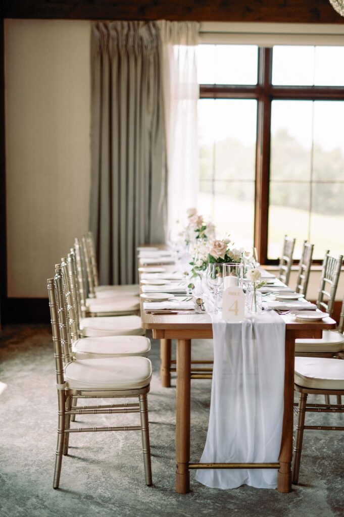 reception details modern editorial wedding at whistle bear golf club wedding cambridge