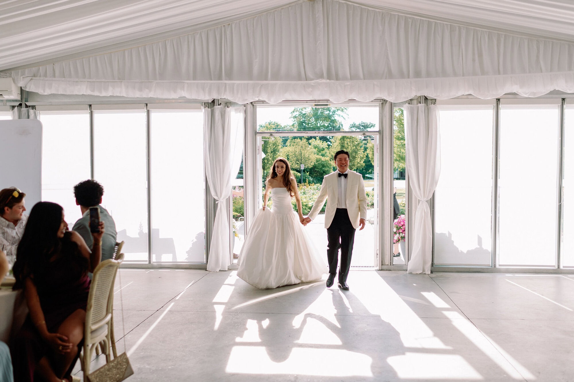 reception entrance harding waterfront estate wedding mississauga toronto wedding photographer
