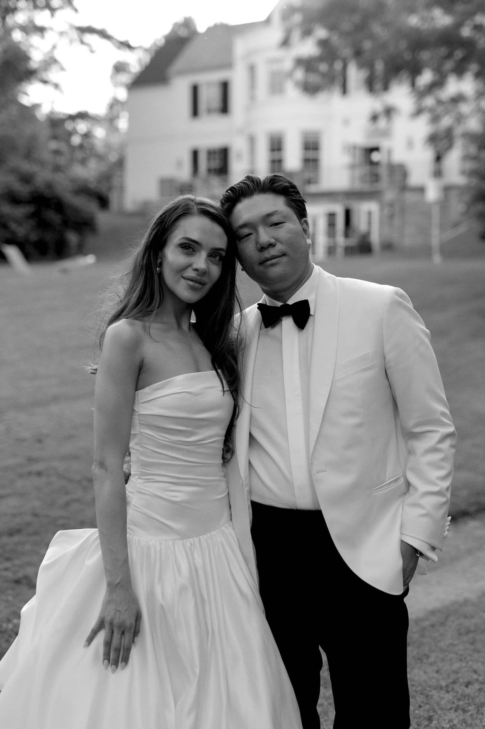 sunset golden hour romantic modern portraits bride and groom harding waterfront estate wedding mississauga toronto wedding photographer